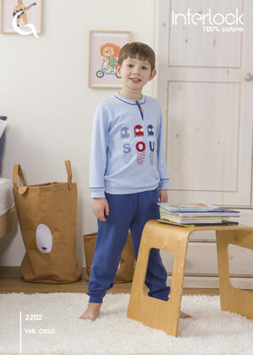 PIGIAMA BAMBINO M/L 2202 Tellini S.r.l. Ingrosso Abbigliamento